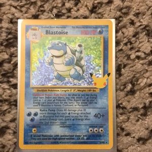 Blastoise NM Pokémon card (Celebrations)